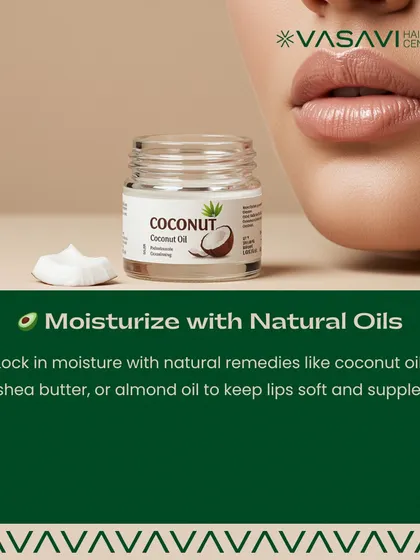 Natural oils and butters can be very effective for locking in moisture on the lips. I often recommend ingredients like coconut oil or shea butter in lip balms to keep lips soft and supple.