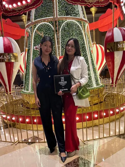 Our founders celebrating with The Big Forkers award. We are so proud to represent Naga cuisine and share the flavors of our home with Mumbai.