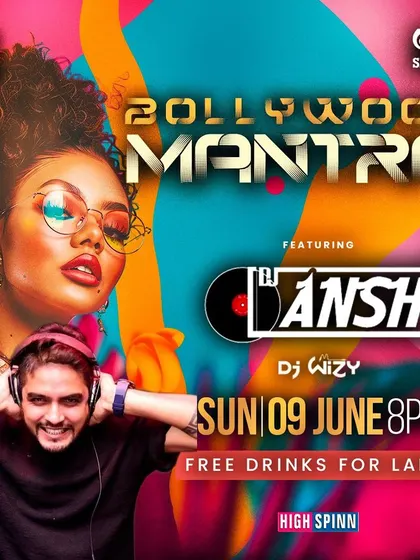 Another poster for a 'Bollywood Mantra' night at Loft38. These nights are always a guaranteed good time.