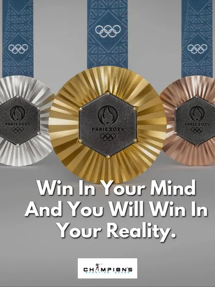 Win in your mind and you will win in your reality. Victory begins with belief in yourself.