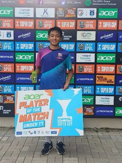 Well done, Chihan! We celebrate his outstanding performance and Player of the Match award. Every achievement is a step forward in a player's development.