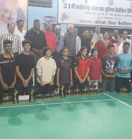 All the winners from the Chhattisgarh state championship. Proud to see our player Amaan among them with his medals.