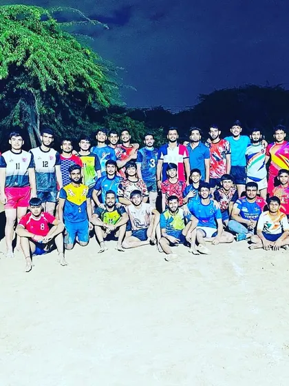 Talent wins matches, but teamwork wins championships. A photo of our entire academy team after a hard night session, united and stronger together.