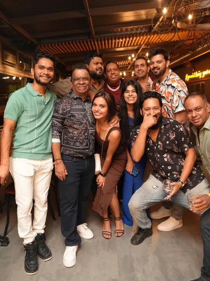 The whole crew came out for our Golden Years of EDM party. It's always a night to remember.
