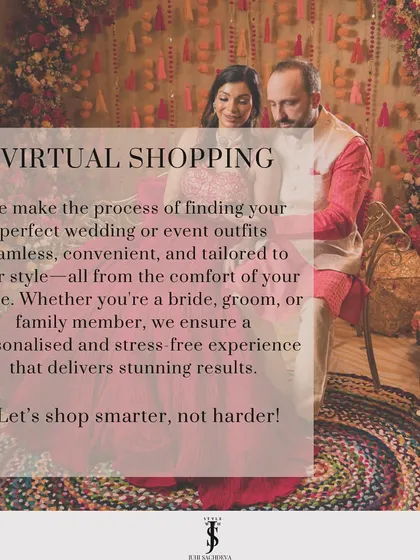 My virtual shopping service makes finding your perfect wedding outfits seamless and convenient, all from the comfort of your home.