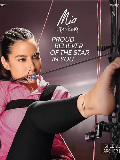 It was an absolute honor to be part of the styling team for this Mia by Tanishq campaign featuring the incredible para-athlete Sheetal Devi. The goal was to create a look that was both functional for her sport and elegant enough to highlight the jewelry, telling a story of strength and grace.