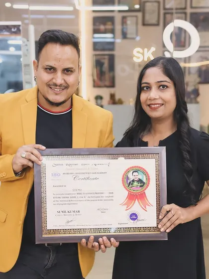 A happy graduate from Batch 65. My academy welcomes students from all backgrounds and experience levels.
