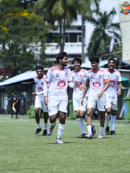 The smiles say it all. Winning is great, but winning with your teammates is even better.
