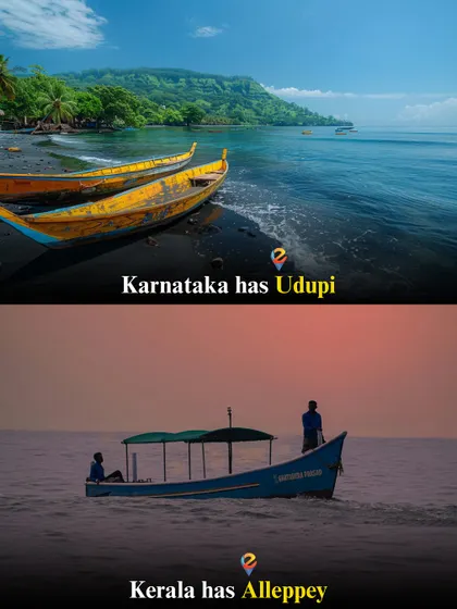 Coastal vibes: The serene beaches of Udupi in Karnataka or the famous backwaters of Alleppey in Kerala? I offer trips to both coastal paradises.
