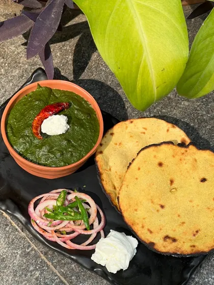 Nothing warms like a bowl of Punjabi Sarson ka Saag. Enjoy this classic winter favourite at my Winter Bonanza.