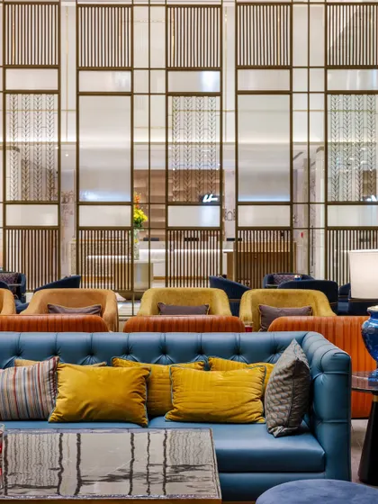 Additional media from the Holiday Inn, Lucknow project. These visuals provide further insight into the design of the lounges, dining areas, guest rooms, and other public spaces, highlighting our commitment to creating a cohesive and culturally resonant hospitality experience.