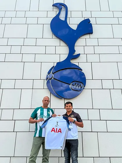 This collection documents our unique partnership, from training sessions with Spurs coaches to stadium tours, highlighting the global opportunities we offer.