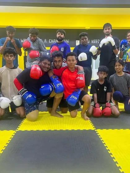 Our evening squad, motivated and getting stronger together.