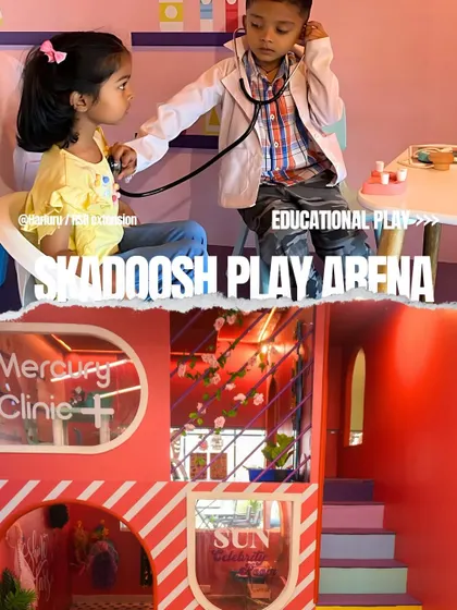 Our Mercury Clinic is where young minds play doctor and explore the human body. It is a perfect example of how we make education meet excitement.