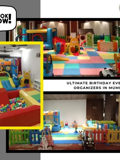Experience a birthday like no other in my extraordinary play areas. This collage highlights some of my ultimate birthday event setups, featuring large ball pits and colorful, engaging toys.