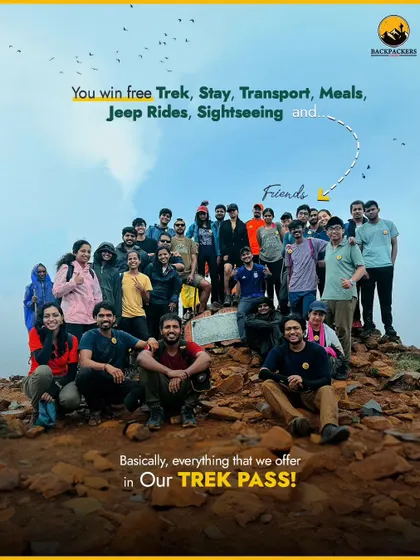 Our trek pass giveaway alert. We believe everyone deserves a break, so we regularly give away free treks to our community.