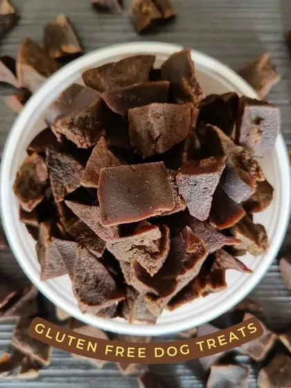 All our organ treats are gluten-free and made from a single ingredient. They are a simple, wholesome choice for dogs with sensitive systems.