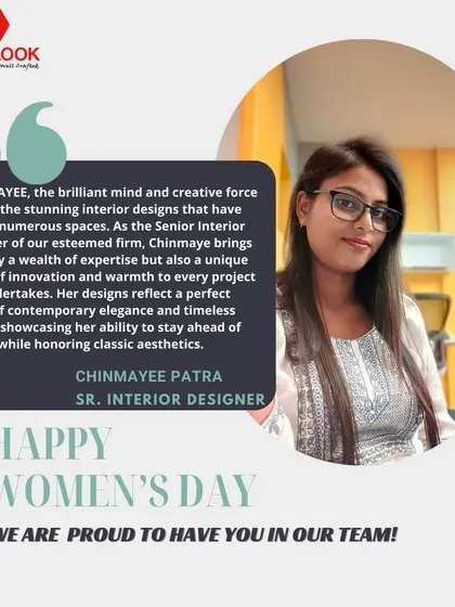 A duplicate post celebrating our talented Senior Interior Designer, Chinmayee, for her innovative and warm approach to every project she undertakes.