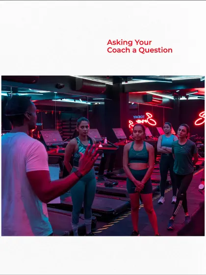 Asking your coach a question is a sign of strength. We encourage open communication to ensure you're getting the most out of every workout, safely and effectively.