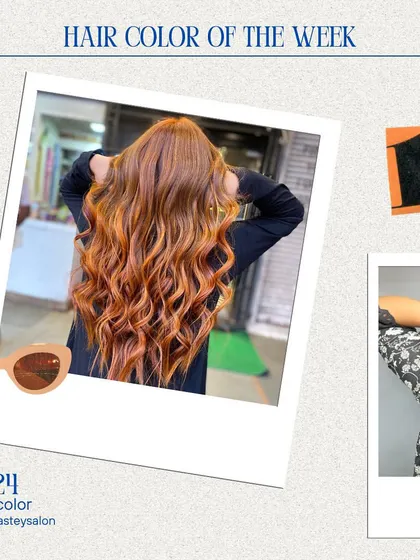 A collage showcasing some of my favorite balayage work. Which shade would you rock this season?