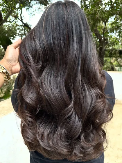A final look at the stunning 'Cocoa Bean' color.