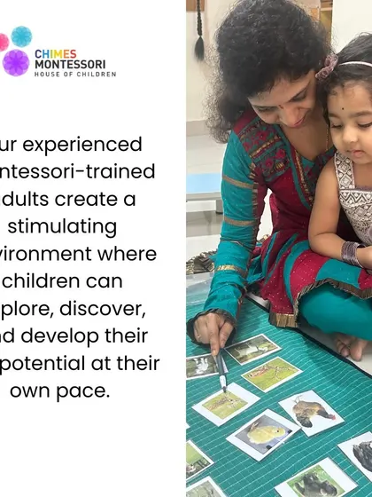 Our experienced Montessori-trained adults create a stimulating environment where children can explore and develop at their own pace.