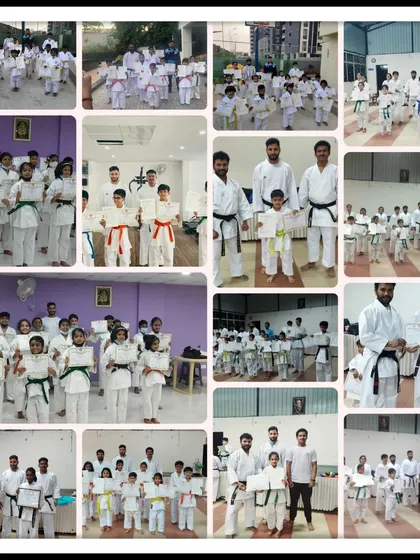 From individual recognition to group celebrations, these photos capture the spirit of our belt exam days across multiple batches.