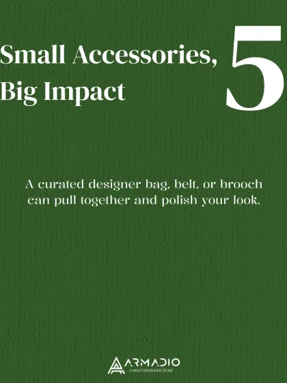 This collection of graphics outlines the core tenets of my styling philosophy. It's about investing in quality, understanding the power of accessories, and building a wardrobe that is both timeless and personal.