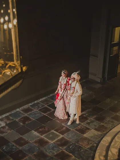 A quiet moment for the couple after their ceremony. We build time into the schedule for you to soak it all in.
