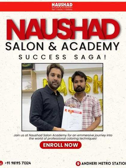 Awarding a certificate is a celebration of a student's hard work and dedication. This is the final step in their journey at my academy before they enter the professional world.