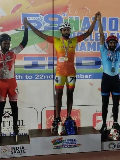 Another angle of the victory celebration at the 59th Nationals.