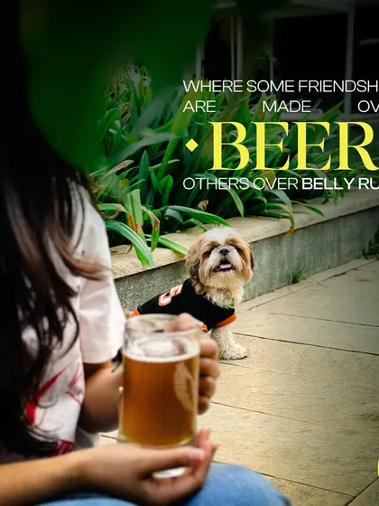 Some friendships are made over beer, others over belly rubs. We welcome both.