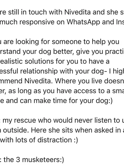The review concludes by recommending my services to anyone, anywhere, highlighting the effectiveness of remote training as long as you are committed.
