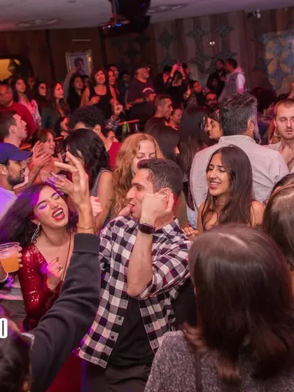 The Bollywood Disco crowd is always amazing. This photo captures the mix of people who come through to dance to retro filmi classics and eclectic disco grooves.