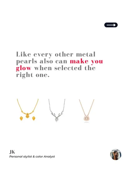 Did you know that even pearls have undertones? This guide shows you which type of pearl will look best on you. Cream and golden pearls are stunning on warm undertones, while white and pink pearls glow on cool undertones.