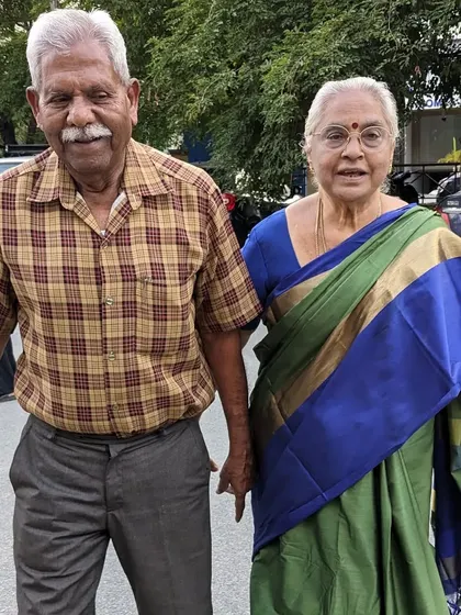 A beautiful shot of my former landlords, who taught me so much about kindness and community.