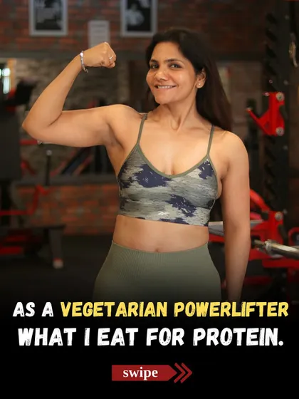 People always ask how I get enough protein as a vegetarian. This series shows my go-to sources that keep my intake high and support my strength goals.