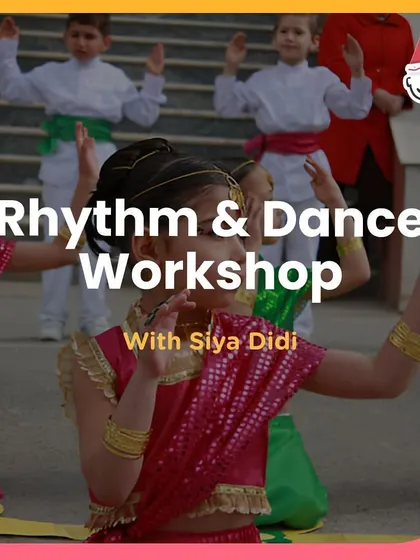 A Rhythm & Dance Workshop with Siya Didi at the Christmas carnival, getting kids to move and groove to festive beats.