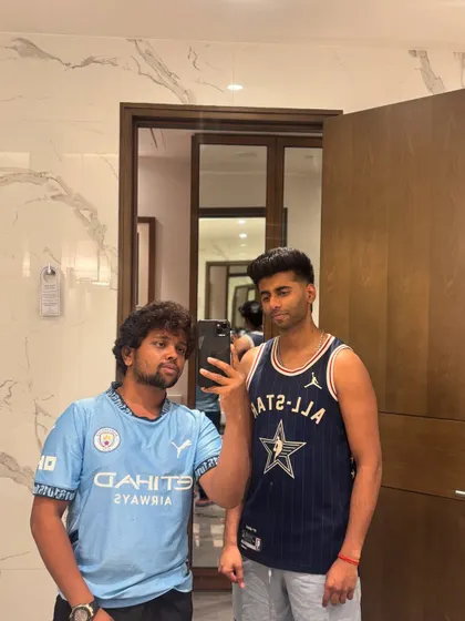 With Mayank Yadav, one of the fastest bowlers in the game. A sharp cut to match his sharp pace.