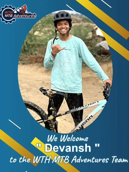 Welcome to the team, Devansh. At just 17, his passion for MTB and bike tricks is incredible, and he represents the next generation of riders in India. We are here to support his journey to become a top rider.