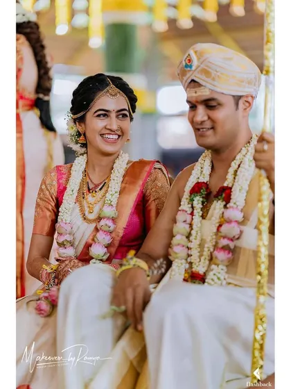 Another beautiful moment from the wedding ceremony.
