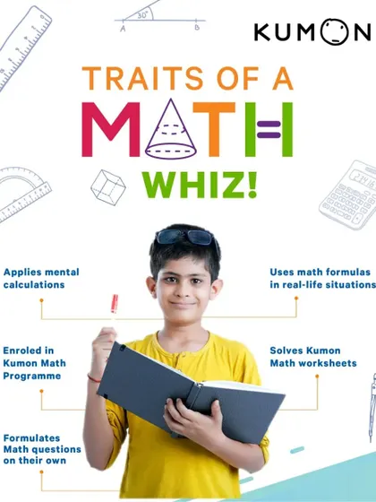 What are the traits of a math whiz? They apply mental calculations, use formulas in real life, and solve worksheets consistently. My program helps build all these traits.