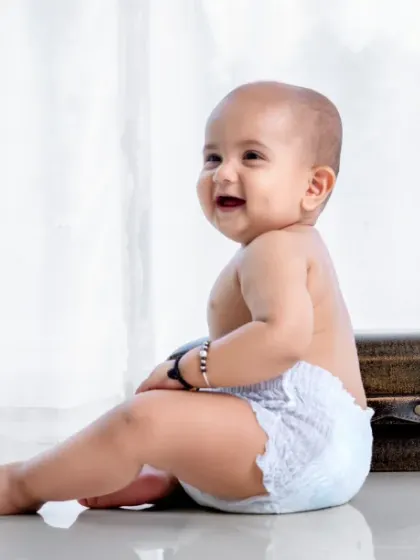 Smiles, giggles, and a heart full of love. Sometimes the simplest studio portraits are the most beautiful.