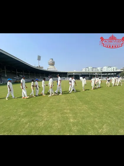 Our players walking onto the field at Brabourne Stadium. A day filled with passion and valuable lessons for our future stars.