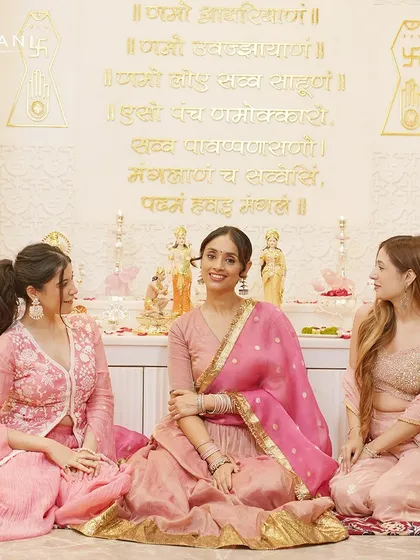 A beautiful home mandir setup featuring my exclusive Ram Darbar collection. The porcelain figures of Lord Ram, Mata Sita, Lakshman, and Hanuman radiate devotion, grace, and serenity.