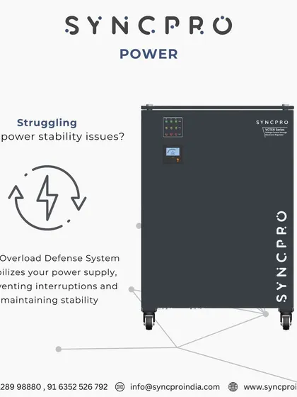 Our Overload Defense System is designed to handle power stability issues. It stabilizes your power supply to prevent interruptions, maintaining a steady flow of electricity to all your connected devices.