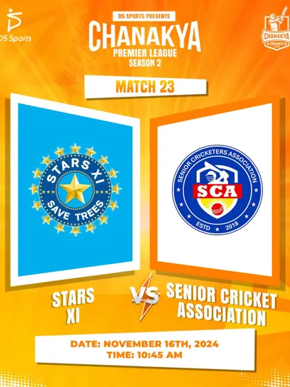 CPL Season 2 match-up between Stars XI and Senior Cricket Association.