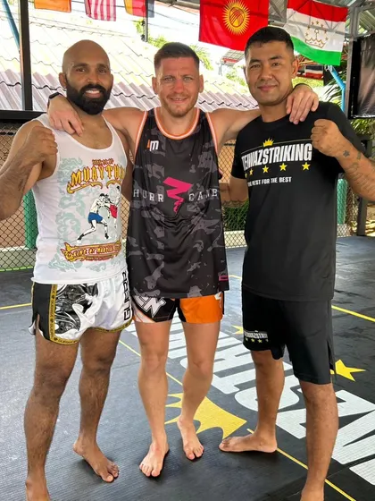 Had a great session with world champion Enriko Kehl. We are always learning and connecting with the best in the sport.