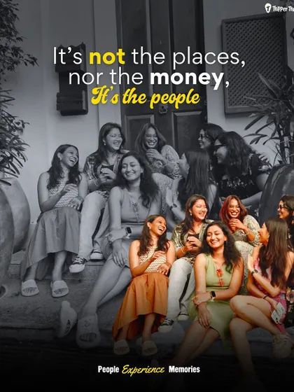 It is not the places, nor the money, it is the people. This picture of our laughing girl gang perfectly captures our core belief. We travel to create memories and share experiences with people who become family.