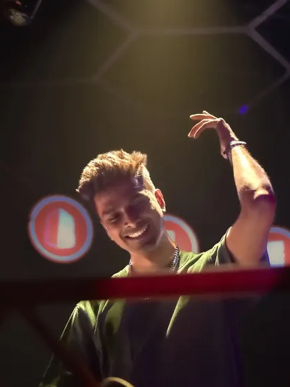 Feeling the beat, spreading the love. A candid moment of joy captured at Raw Koramangala.